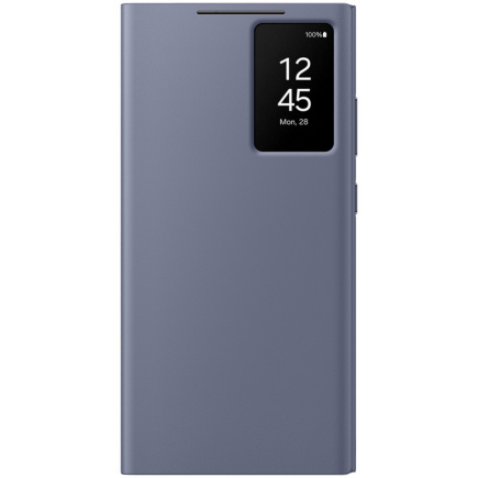 Samsung Smart View Wallet Case fr Galaxy S24 Ultra. Violet