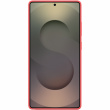 Samsung Silicone Case fr Galaxy S25 Ultra. Red