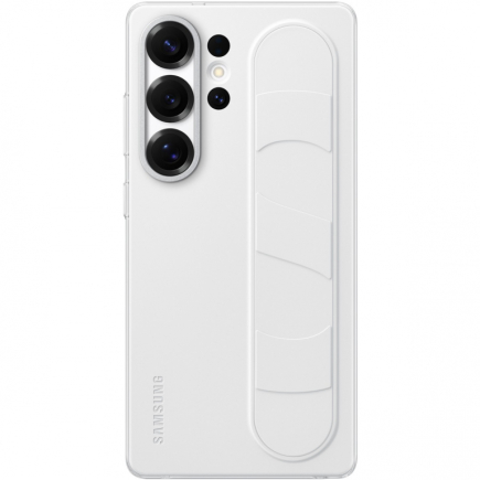 Samsung Standing Grip Case fr Galaxy S25 Ultra. White