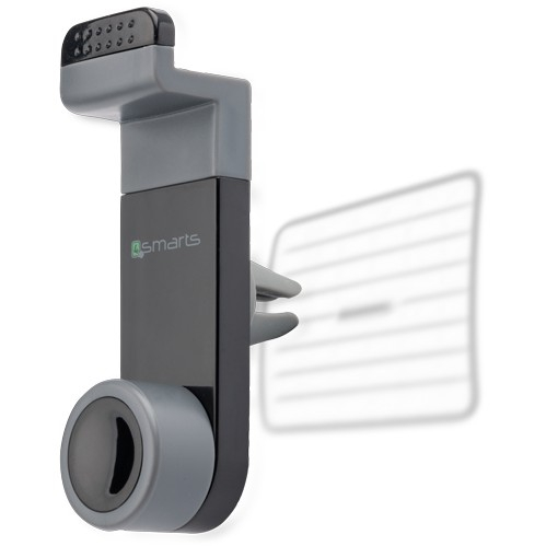 4smarts Kfz-Halter fr Lftungsschlitze schwarz