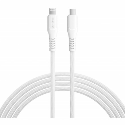 4smarts USB-C auf Lightning Kabel RapidCord PD 30W 1.5m wei