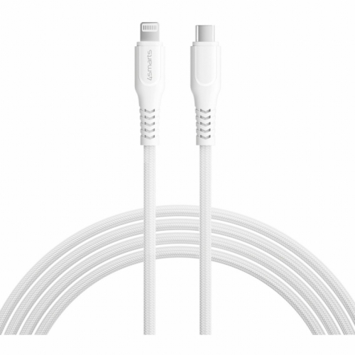 4smarts USB-C auf Lightning Kabel RapidCord PD 30W 1.5m wei