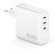 4smarts Ladegert GaN Flex Pro 140W 3 USB-C. wei