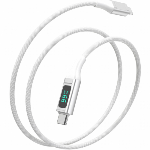 4smarts USB-C auf USB-C Kabel DigitCord 100W 1.5m. wei