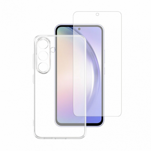 4smarts 360 Starter Set Glas + Case fr Galaxy A55