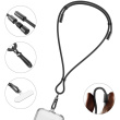 4smarts USB-C Handykette Necklace PhonoLace. schwarz