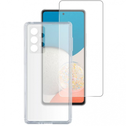 4Smarts 360 Starter Set X-Pro Glas + Case fr Galaxy A34