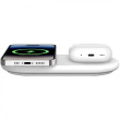 Belkin BOOST CHARGE PRO 2in1 Ladepad Qi2 15 Watt, weiss