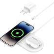 Belkin BOOST CHARGE PRO 2in1 Ladepad Qi2 15 Watt, weiss