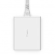 Belkin 108W 4-Port GaN, 2x USB-C, 2x USB-A, 2m Netzkabel, weiß
