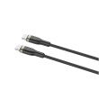 Fixed | Braided Cable USB-C/USB-C, 2m, 100W | FIXDB-CC2-BK FIXDB-CC2-BK