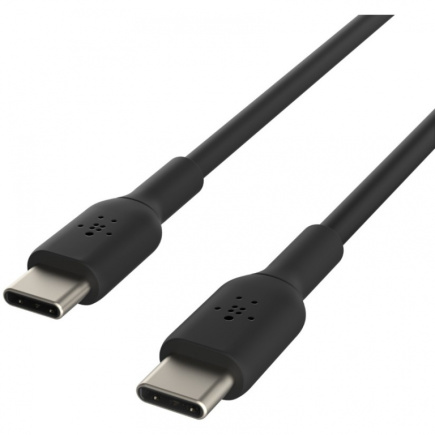 Belkin USB-C/USB-C Kabel PVC, 1m, schwarz