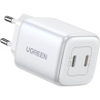 UGREEN Nexode 45W Dual USB-C PD Charger (25W+20W) white