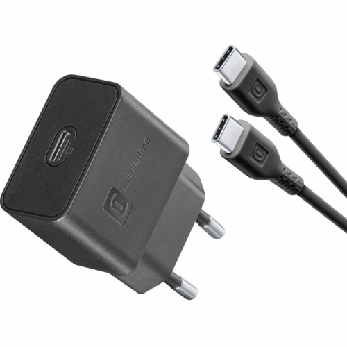 Cellularline USB-C SuperfastChargerKit 25W mitKabel f.Samsung