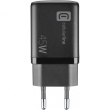 Cellularline Charger Multipower Micro 45W GaN 2 Ports Black