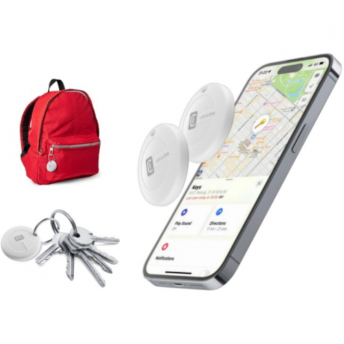 Cellularline Bluetooth Item Finder Tracy Duo White