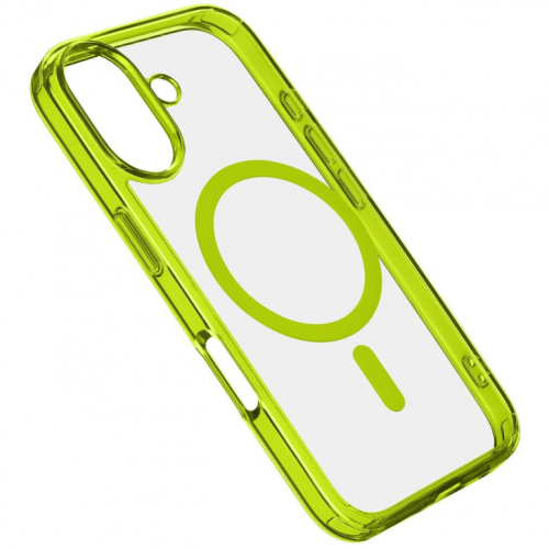 Cellularline Iconic MAG MagSafe Case iPhone 16 Lime