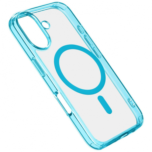 Cellularline Iconic MAG MagSafe Case iPhone 16 Light Blue