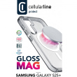 Cellularline Gloss MagSafe Case MAG fr Samsung S25+ Clear