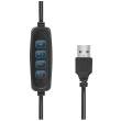 Logilink Smartphone-Ringlicht. DM 20cm. 1.8m Kabel
