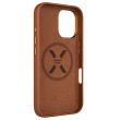 Fixed MagLeather | Back cover | Apple | iPhone 16 | Leather | Brown FIXLM-1400-BRW