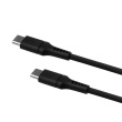 Fixed | Liquid Silicone Cable USB-C/USB-C, 2m, 60W | FIXDLS-CC2-BK FIXDLS-CC2-BK