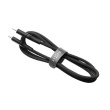Fixed | Liquid Silicone Cable USB-C/USB-C, 2m, 60W | FIXDLS-CC2-BK FIXDLS-CC2-BK