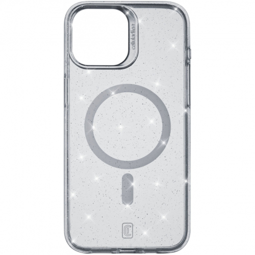Cellularline Sparkle MagSafe Case MAG iPhone 15 trans.