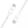 Belkin BOOST CHARGE USB-C/USB-C Kabel, bis 100 W, 3m, weiß