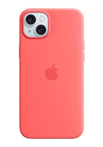 Apple iPhone 15 Plus Silicone Case with MagSafe - Guava