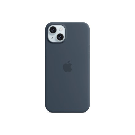 Apple iPhone 15 Plus Silicone Case with MagSafe - Storm Blue