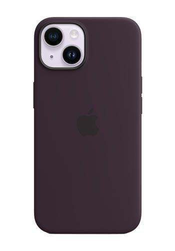 Apple iPhone 14 Plus Silicone Case with MagSafe - Elderberry