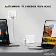 4smarts Ladegert GaN Flex Pro 200W 4 USB-C. wei
