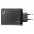 Cellularline Multipower Nano 100W Reiselader 4 Port GaN Black