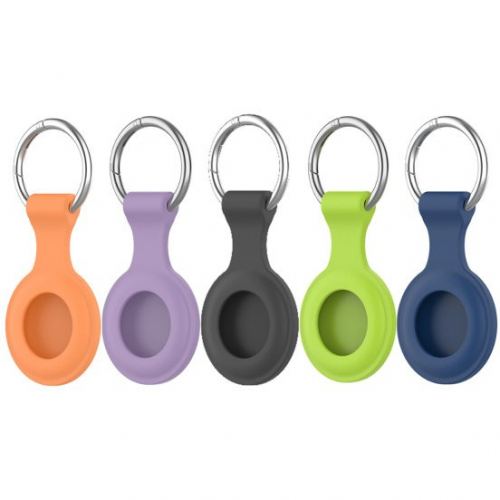 4smarts Silicone Case Set f. AirTags 5 Stk (farblich gemischt)