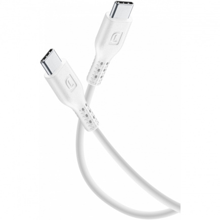 Cellularline Power Data Cable 0.6 m USB Typ-C/ Typ-C White