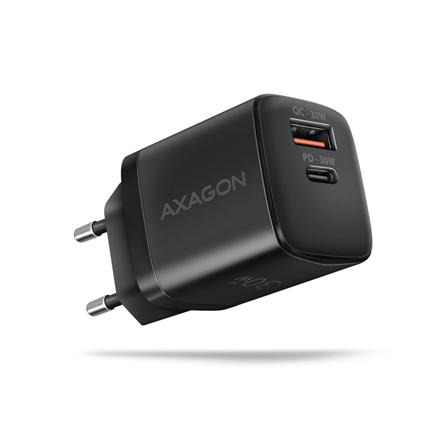 AXAGON Sil wallcharger 2x port (USB-A + USB-C), 30W | ACU-PQ30 ACU-PQ30