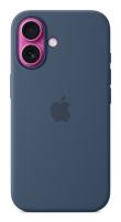 Apple iPhone16 Silicone Case with MagSafe - Denim