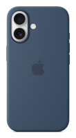 Apple iPhone16 Silicone Case with MagSafe - Denim