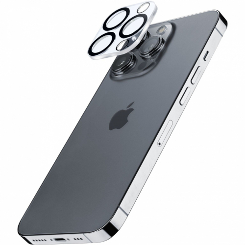 Cellularline Camera Lens Protection iPhone 16 Pro / Max Clear