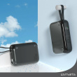 4smarts Powerbank Pocket mit USB-C Kabel 10000mAh. spacegrau
