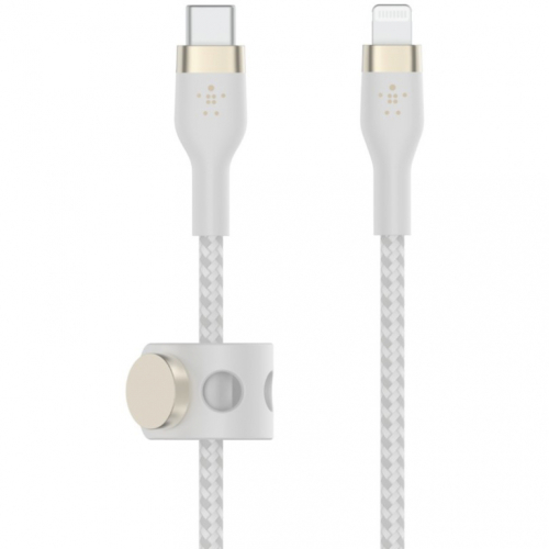 Belkin PRO Flex Lightning/USB-C,bis 15W, Apple zert.,2m, weiß
