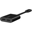 Belkin RockStar USB-C Audio- und Ladeadapter, schwarz