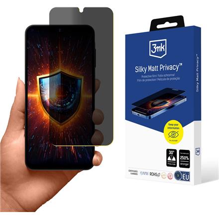 3MK | Silky Matt Privacy | Samsung | Galaxy A16 | Black | Privacy film 3MK15840