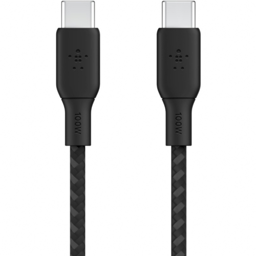 Belkin BOOST CHARGE USB-C/USB-C Kabel, bis 100 W, 2m, schwarz