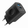 Gembird 2-in-1 20 W Apple Watch and Phone Fast Charger | TA-UC-PDQCW20-01-BK TA-UC-PDQCW20-01-BK
