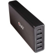 Club3D Schnellladegerät 1xUSB Typ C. 4xUSB Typ A. PD 111W retail