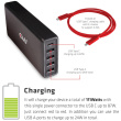 Club3D Schnellladegerät 1xUSB Typ C. 4xUSB Typ A. PD 111W retail