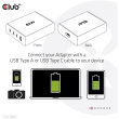 Club3D Ladegerät 3xUSB Typ C. 1xUSB Typ A. PD 132W. GaN retail