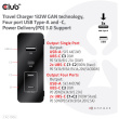 Club3D Ladegerät 3xUSB Typ C. 1xUSB Typ A. PD 132W. GaN retail